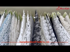পোশাক, পোশাক প্রক্রিয়াকরণের জন্য উপযুক্ত ফ্যাশন বিভিন্ন লেইস ফ্যাব্রিক।