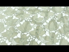 গুইপুর ট্রিমিং কটন লেস ফ্যাব্রিক ট্রিম এমব্রয়ডারি থ্রিডি ফ্লাওয়ার ডিজাইন ট্রিম লেস