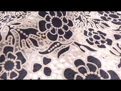 পলিয়েস্টার সূচিকর্ম Guipure রাসায়নিক লেইস ট্রিম ফ্যাব্রিক