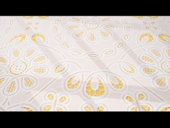 দুধের টুকরো সাদা এমব্রয়ডারি ব্রাইডাল ওয়েডিং রোল গুইপুর লেইস ট্রিমিং রিবন লেইস ট্রিম